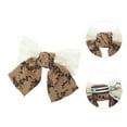 thumbnail image 3 of Unique Bargains 1 Pc Lace Ditsy Floral Hair Clips for Home Khaki, 3 of 5