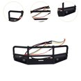 thumbnail image 4 of BELOVING Front Bumper with LED Light Upgrade for 1/18TH RC Crawler Car Fcx18 LC80 Style A, 4 of 7