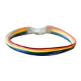 thumbnail image 2 of Ayyufe Pride Jewelry Handmade Men Women Rainbow Cord Bracelet Gay Pride Bangle Wristband, 2 of 5