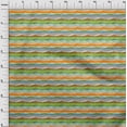 thumbnail image 4 of oneOone Polyester Spandex Yellow Fabric Abstracts Craft Projects Decor Fabric Printed By The Yard 56 Inch Wide, 4 of 5