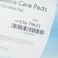 thumbnail image 3 of McKesson Mattress Overlay - Convoluted Foam Decubitus Care Pad, Mattress Topper for Ulcers, Pressure Sores, Bedsores - Blue, 72 in x 20 in x 2 in, 1 Ct, 3 of 7