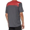 thumbnail image 2 of 100 Percent 40014-00011 Airmatic Jersey, Charcoal & Red - Medium, 2 of 2