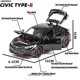 thumbnail image 3 of Coche fundido a presión Honda Civic Type R a escala 1:32 con sonido y luz, 3 of 5