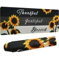 thumbnail image 1 of Sunflower Mouse Pad XL, Extended Large Gaming Mouse Pad, Lavender Sunflower Mousepad, Floral Long Big Desk Mouse Mat, Sunflower Decor Stuff Accessories, 31.5 X 11.8 Inch, 1 of 5
