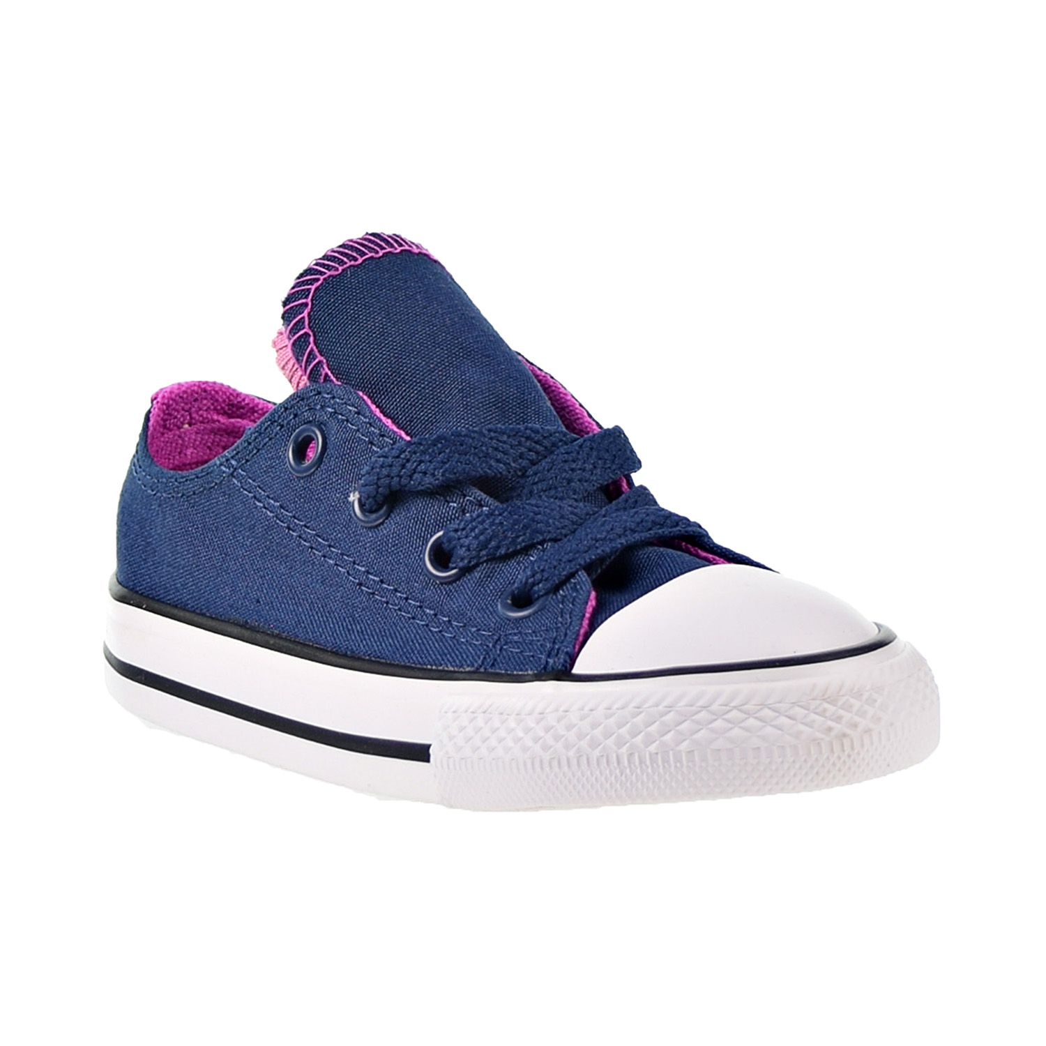 Converse Chuck Taylor All Star Double Toddler OX Toddler's Shoes Navy 760001f - image 2 of 6