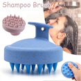 thumbnail image 5 of Wheat Straw Massage Shampoo Brush Ergonomic Bath Massage Brush for Women Girl, 5 of 5