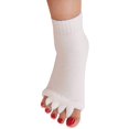 thumbnail image 2 of Yoga Deportes GYM Separador de cinco dedos Calcetines Alineación Dolor Salud Masaje Calcetines, Prevenir calambres en los pies, 3 pares Namotu CZYD-ZC121, 2 of 4