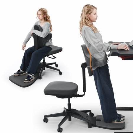 newtral standing desk chair with product
