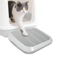 thumbnail image 1 of Midollarle Cat Ramp for Litter Box, Cat Pedal Step Stool with Filter Function, Double Layered Cats Litter Trapper Washable Easy Cleaning Kitty Litter Mat Suitable for Small & Elderly C, 1 of 9