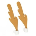 thumbnail image 2 of Spilled Coffee Bookmark, Funny Bookmark Faux Leather Attractive  for Book Lovers, 2 of 7