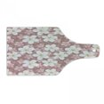 thumbnail image 1 of Flower Cutting Board, Cherry Blossoms Petal Plant Cartoon Sakura Floret Season, Decorative Tempered Glass Cutting and Serving Board, Wine Bottle Shape, Dried Rose White Green, by Ambesonne, 1 of 1
