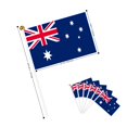 thumbnail image 2 of Banderas de Australia AhfuLife, 15 piezas, 14 x 21 cm, de mano, 2 of 6