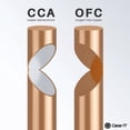 thumbnail image 4 of Cable eléctrico de calibre 10, rectificado, aluminio revestido de cobre, 4 of 9