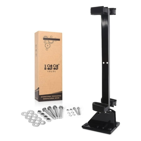 10L0L Universal Golf Cart Gun Holder for Yamaha EZGO Club Car UTV ATV Stand Up Gun Rack Floor Mount with Quick Release
