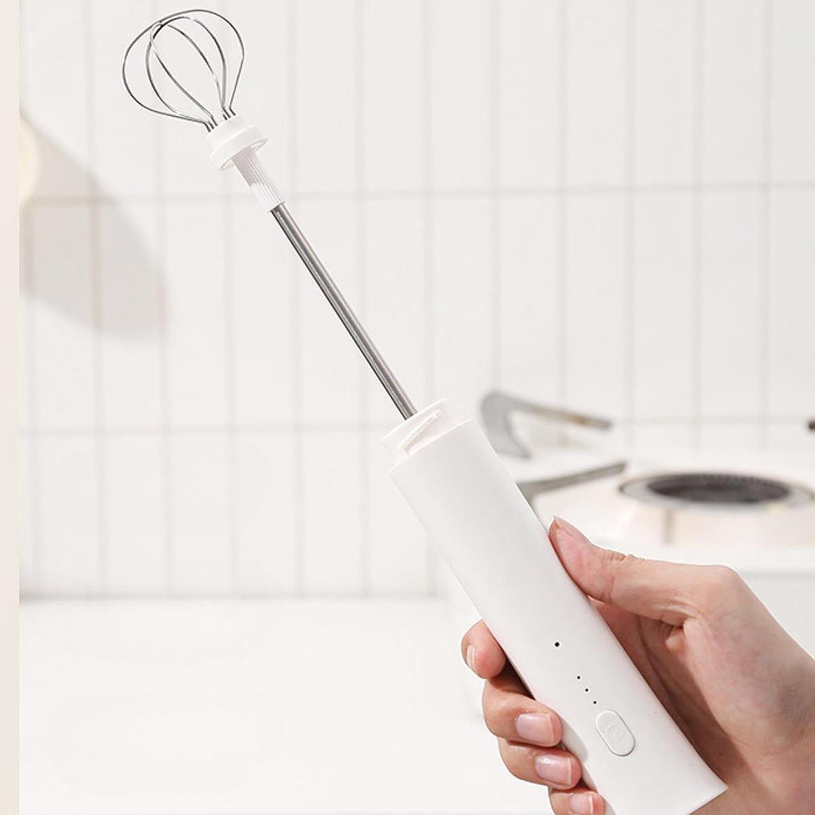 TISHITA Handheld Milk Frother Automatic Cream Whisk Lightweight Coffee Blender Handheld Coffee Frothing Tool for Drinks Mix Macchiato