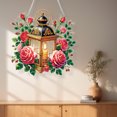 thumbnail image 4 of Diamantes Colgantes Diamante 5d Diy Dotas Costilización Acrílico Garland Pentacle For Garden Window Decor, 4 of 9