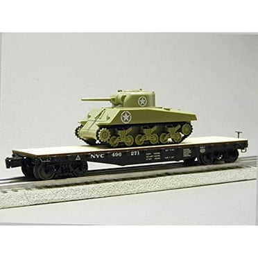 40' Flat W/Sherman Tank NYC 496271