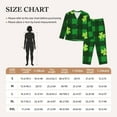 thumbnail image 5 of Uemuo Happy St. Patrick's Day5 Pattern Womens Pajama Sets,PJ Set for Women,Pajamas for Women Logo,Long Sleeve Pajama Set for Women,Soft Long Sleeve Top With Pants-Large, 5 of 9