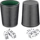 thumbnail image 5 of games dice cup set leatherette shaker with 10 dices, 5 of 5