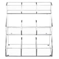 thumbnail image 7 of 3 Tier Tea Rack Tea Bag Organizer Holder Countertop Modern Wall Mount Teabag Storage Rack Display for Kitchen Coffee Station Bar Clear Acrylic, 7 of 7