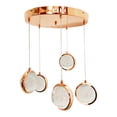 thumbnail image 3 of Lampara Colgante Luz Ideal, Saturno 5 Luces 3 Tonos Luz Led., 3 of 7