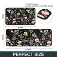 thumbnail image 7 of Pioneer Flower Floral Print Pattern Kitchen Rugs Sets Of 2,Anti Fatigue Kitchen Mat Rugs Non Slip Washable,Decorative Kitchen Floor Mats for Kitchen,Sink,Laundry,17"X30"+17"X47", 7 of 7