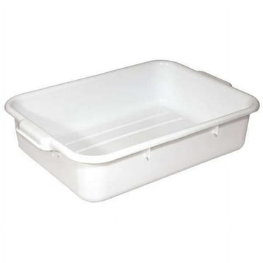 Crestware Bus Tub,20 1/2 in L,White BT5WH