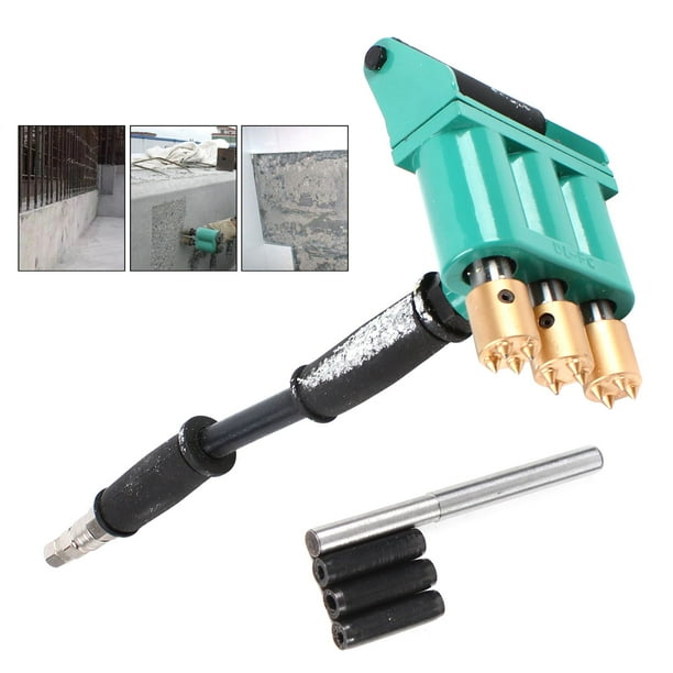 Fetcoi Handheld Pneumatic Chisel, Air Hammer Chisel Concrete Wall Bridge Chiseling Hammer