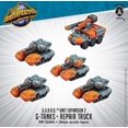 thumbnail image 2 of Privateer Press G.U.A.R.D. G-Tanks & Repair Truck Unit New, 2 of 2