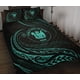 thumbnail image 2 of Juego de Cama Colcha Islas Niue - Turquesa - Estilo Frida, 2 of 5