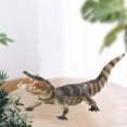 thumbnail image 2 of Esquirla Crocodile Action Figurine Toy PVC Hand-Painted Realistic Animal Crocodile Model, 2 of 8