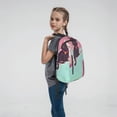 thumbnail image 6 of Honeii Cats On Broomstick Print Lightweight Backpacks,Carry on Backpack,Durable Backpack for School, Work & Travel, 6 of 7