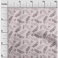 thumbnail image 2 of oneOone Velvet Wine Fabric Leaves Sewing Material Print Fabric By The Yard 58 Inch Wide, 2 of 4