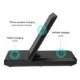 thumbnail image 4 of 15W Fast Wireless Charger for Samsung Galaxy S25/Ultra/Plus - Folding Stand 2-Coils Charging Pad Slim, 4 of 9
