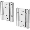 thumbnail image 1 of 2 pcs Spring Hinges , 100mm , 304 Stainless Steel Double Action for Swing Doors Self Closing Hinge , Spring Loaded for Cafe and Saloon Door, 1 of 4