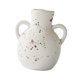 thumbnail image 4 of Jarrón rústico de cerámica Wabi Sabi, centro de mesa, decoración boho para plantas Blanco Marrón, 4 of 9
