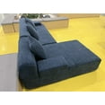 thumbnail image 6 of LiviNest Modular Sectional Sofa: Deep Seat Cloud Comfort & Flexible L/U Shape Configurations for Home Social Gatherings - Corduroy Fabric with Storage Pocket & No Assembly Required for Adults & Hosts, 6 of 6