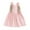 Pink, variant on Toddler Baby Girls Dress Summer Casual Sleeveless Back Embroidered Dress Party Dress Kids Sleeveless Sundress