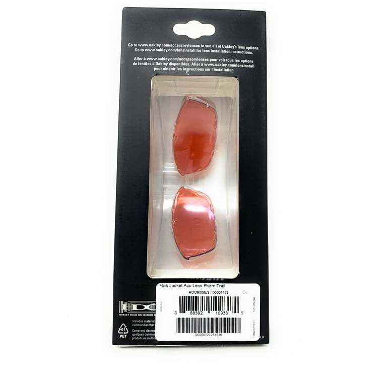 New Authentic OAKLEY Flak Jacket Replacement Lens OO9008 PRIZM Trail