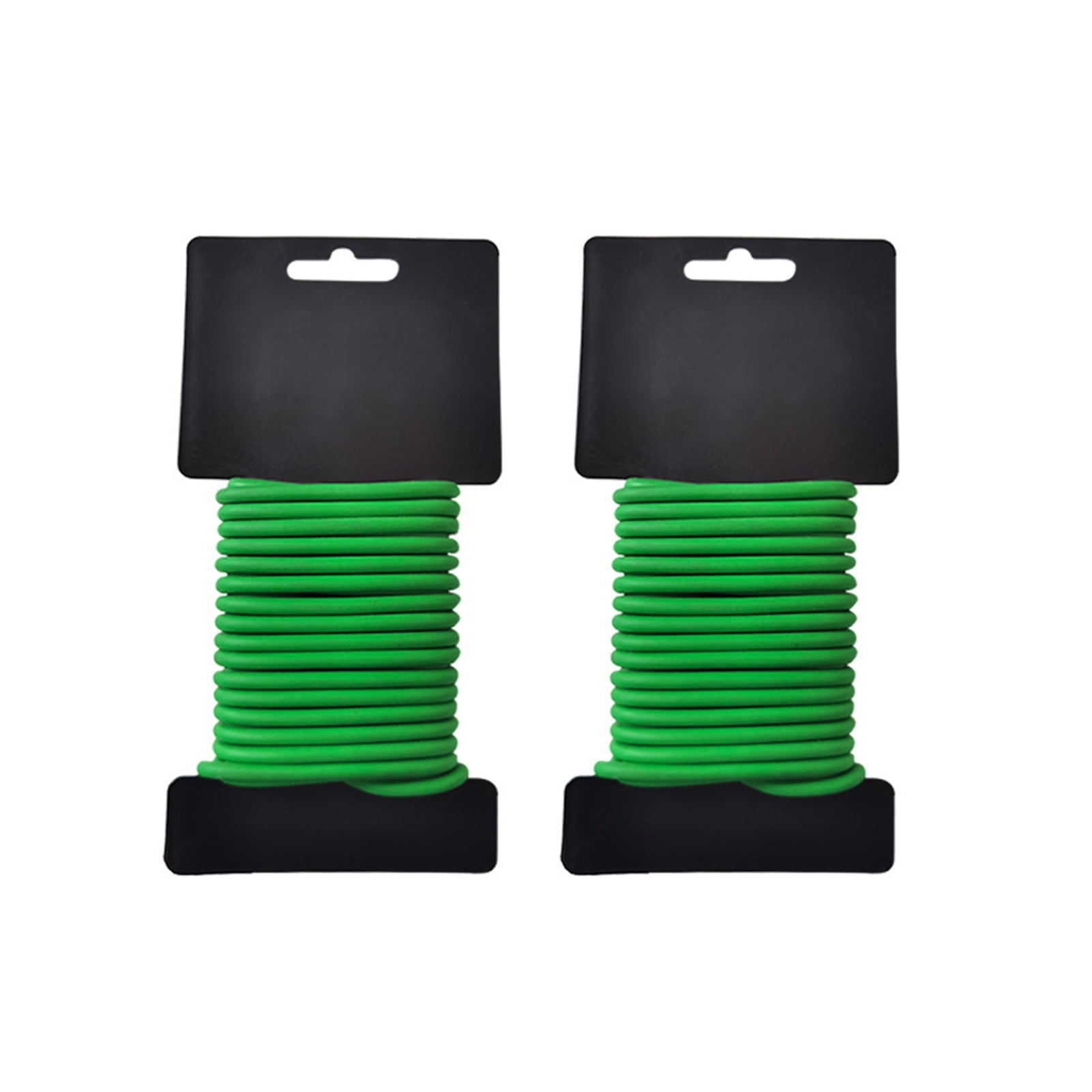 2pcs Garden Plant Twist Ties Wire to Fix Plant and Tie Rubber Coated Cable 