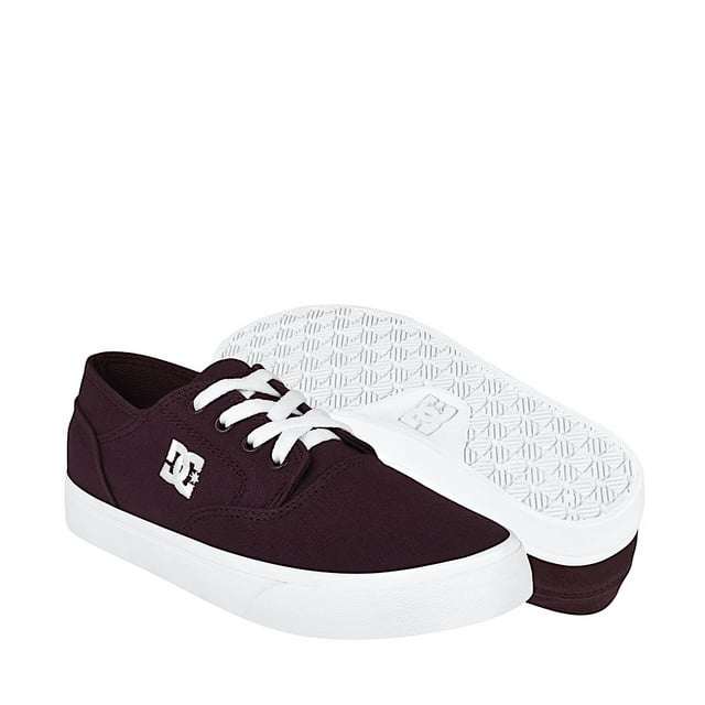 TENIS DAMA DC SHOES ADYS300755BUR TEXTIL VINO