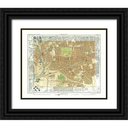 Philip 14×12 Black Ornate Wood Framed with Double Matting Museum Art Print Titled – West Ham London England – Philip 1904 Philip 14×12 Black Ornate Wood Framed with Double Matting Museum Art Print Titled – West Ham London England – Philip 1904
