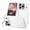 Clear White, variant on for iPhone 17 Pro Max Case with Stash Stand, Compatible with Magsafe, Military-Grade Drop Protection for iPhone 17 Pro Max Gradient Case