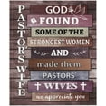 thumbnail image 5 of Pastors Wife Appreciation Gifts, Pastor''s Wife Blanket, Pastor Gifts for Women, Gifts for Religious Christian Inspirational Throw Blanket 60"x50", 5 of 6