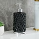 thumbnail image 5 of Botella dispensadora de jabón de manos de 420 ml | Dispensador de jabón líquido rellenable para encimeras de baño y cocina | Dispensador de jabón de plástico en negro, blanco, transparente o gris, 5 of 6