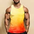 thumbnail image 5 of hotojiny Men's Big and Tall Tank Tops Gym Workout Sleeveless Muscle T Shirts Summer Gradient Gym Active Undershirts S-5XL, 5 of 7