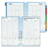 "Franklin Covey Seasons 2PPW Weekly Planner Refill - Weekly - 1 Year - January 2018 till December 2018 - 8:00 AM to 8:00 PM - 1 Week Double Page Layout - 5.50"" x 8.50"" - White, Light Blue, Black - T