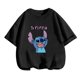 thumbnail image 3 of Lindas camisetas de Stitch, camisetas para niñas de 3 a 14 años, ropa para niñas, camisetas de manga corta para niños, ropa para niños, mono de verano, 3 of 5