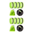 thumbnail image 1 of braveheart 4x Green Durable And Reflective Bands For Night Riders And Joggers High Visibility Polyester Running 2Set, 1 of 6