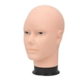 thumbnail image 3 of Cabeza de maniquí masculino calvo con peluca, sombrero profesional resistente, casco y gafas. Estilo B, 3 of 8
